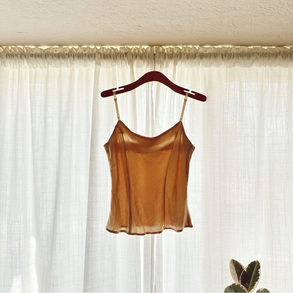 VINTAGE HANDMADE buttery babydoll camisole
